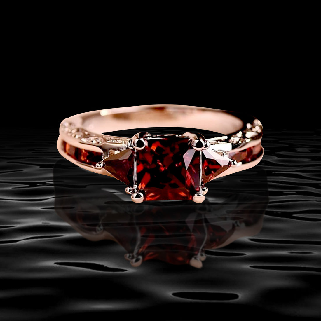 ELEMENTS® Red Dawn Ring